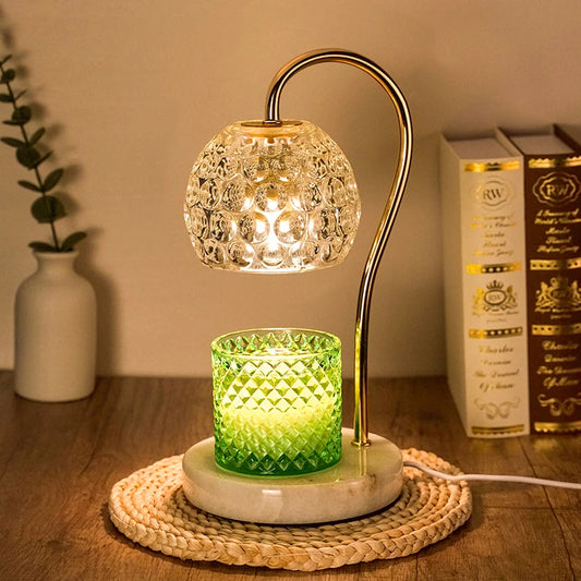 Charming Marble Candle Warmer 