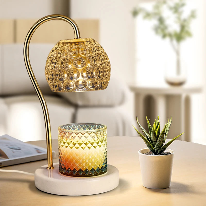 Charming Marble Candle Warmer 