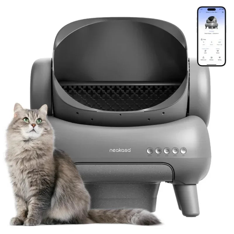 Smart Self-Cleaning Cat Litter Box - Low Noise & Odor Control