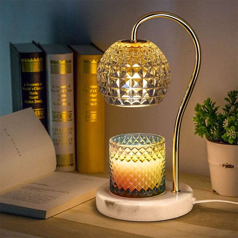 Charming Marble Candle Warmer 